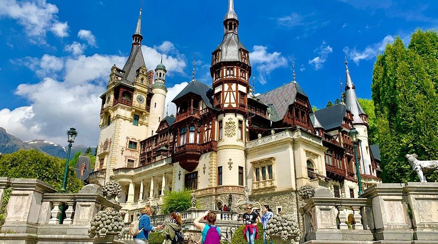 Peleș Castle, Sinaia, Prahova County, Romania